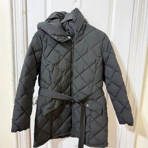 Calvin Klein Quilted Puffer Jacket - Charcoal